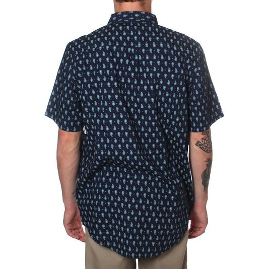 Camisa LRG M/C Twisted Tears Azul Marinho