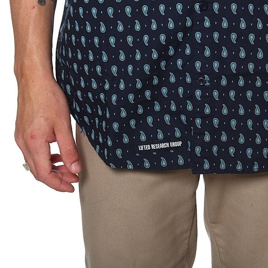 Camisa LRG M/C Twisted Tears Azul Marinho