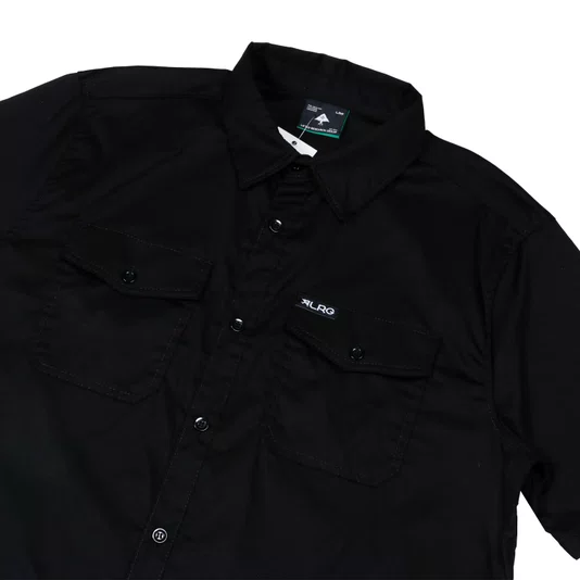 Camisa Lrg Only Us Woven Preto