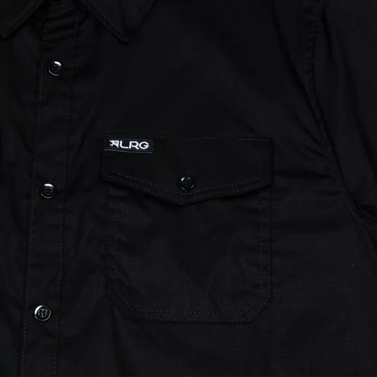 Camisa Lrg Only Us Woven Preto