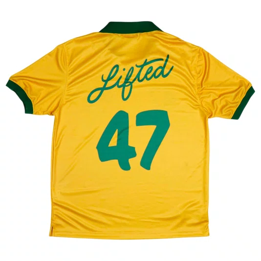 Camisa Polo Lrg Brasil Lifted Jersey Amarelo