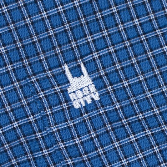 Camisa Rock City Basic Xadrez Azul