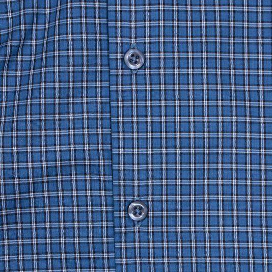 Camisa Rock City Basic Xadrez Azul