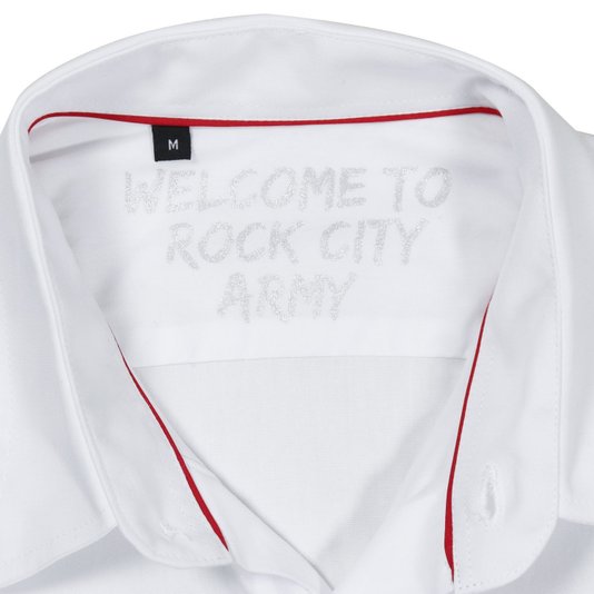 Camisa Rock City Mahd M/L Branco