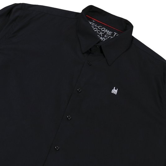 Camisa Rock City Mahd M/L Preto