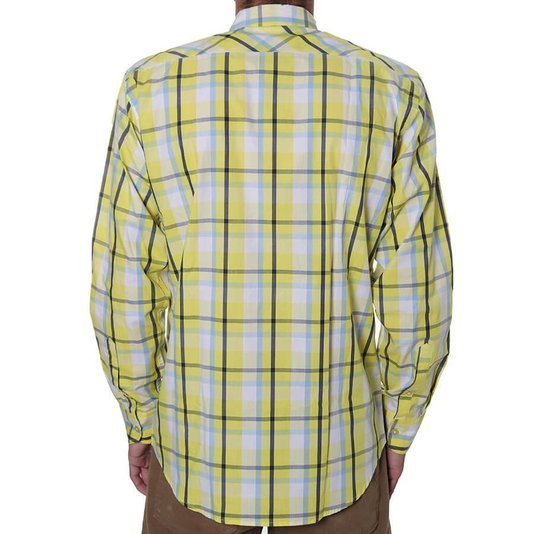 Camisa Rock City Xadrez Amarelo