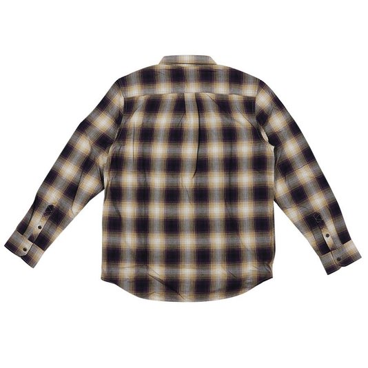 Camisa Vans Bailey Flanela M/L Xadrez Marrom