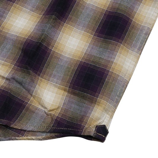 Camisa Vans Bailey Flanela M/L Xadrez Marrom