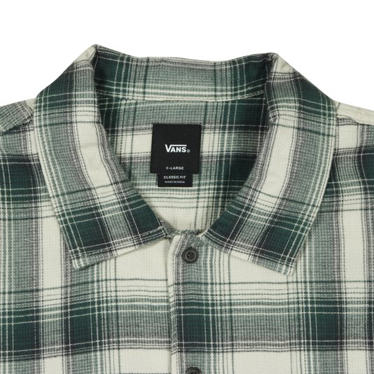 Camisa Vans Eastridge M/L Flanela Xadrez Verde