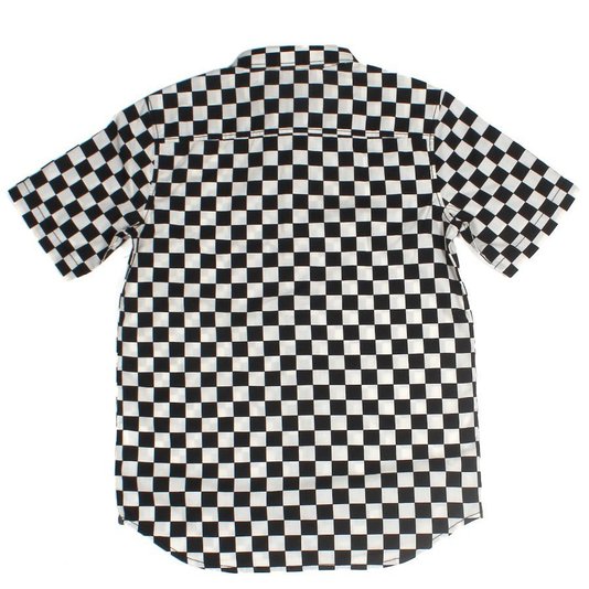 Camisa Vans Juvenil Checkerboard Preto/Branco