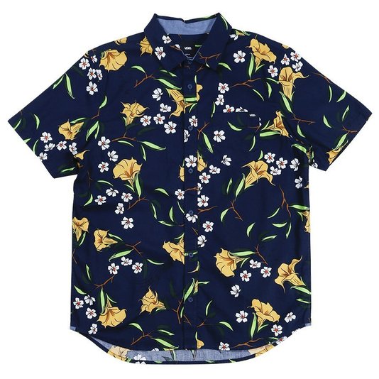 Camisa Vans Thompson Azul Marinho/Floral
