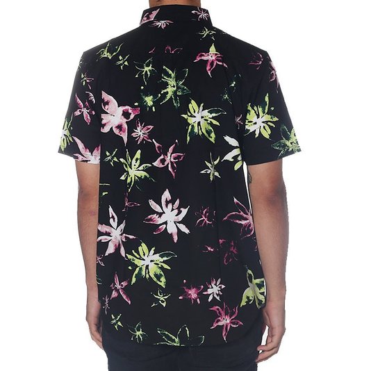 Camisa Vans West Street Floral Preto