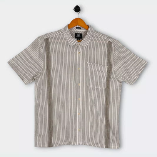 Camisa Volcom Irving Off White