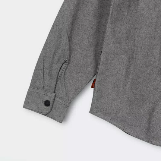 Camisa Volcom M/L Levelstone Cinza