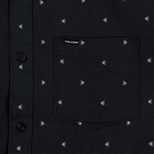 Camisa Volcom Mistere Imp Stealth Cinza