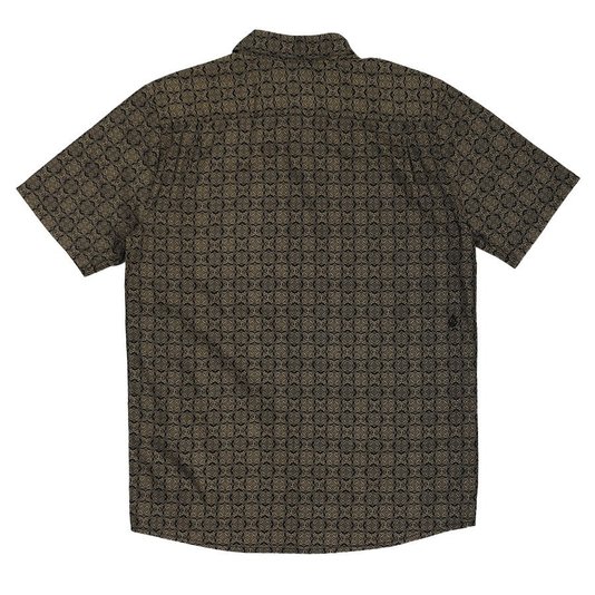 Camisa Volcom Scaler Stone Stealth Preto/Marrom