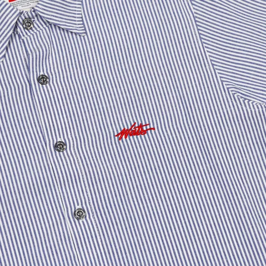 Camisa Wats Listra Tag Azul/Branco