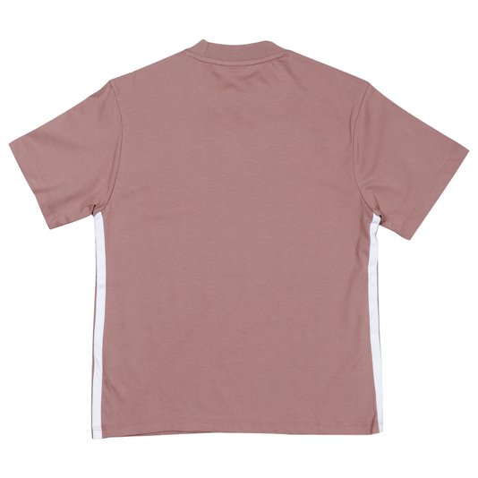 Camiseta Adidas Essentials 3 Stripes Feminina Rose