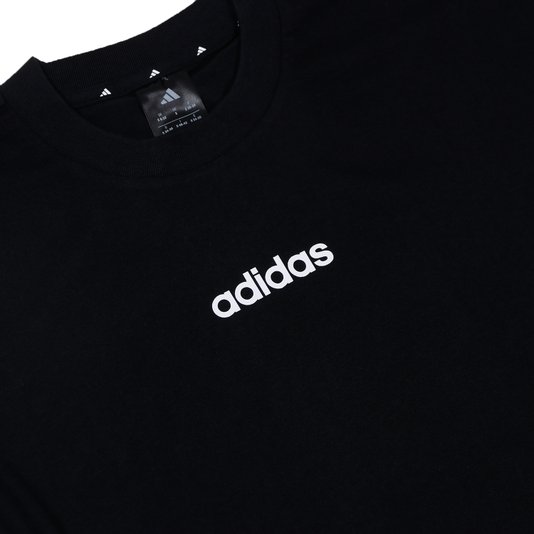 Camiseta Adidas Essentials Linear Feminina Preto