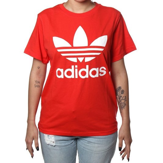 Camiseta Adidas TRF Feminina Laranja