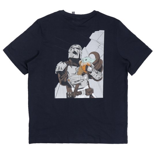 Camiseta Adidas X Star Wars "The Mandalorian" Regular Fit Cinza
