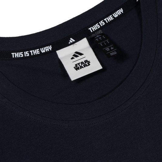 Camiseta Adidas X Star Wars "The Mandalorian" Regular Fit Cinza