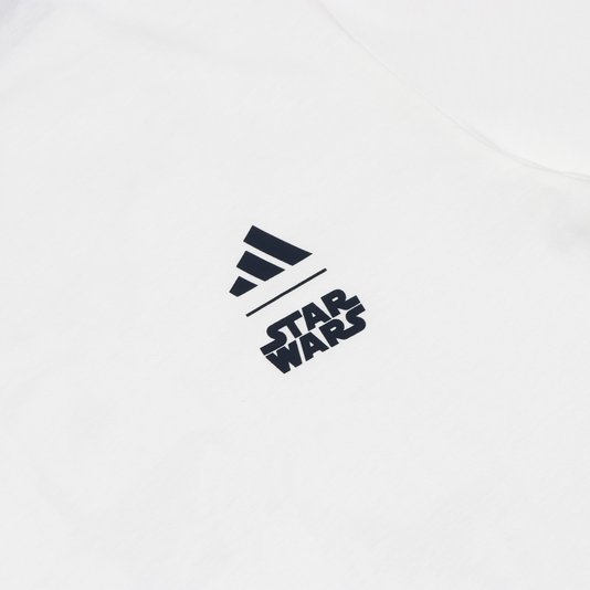 Camiseta Adidas X Star Wars "The Mandalorian" Regular Fit Off White
