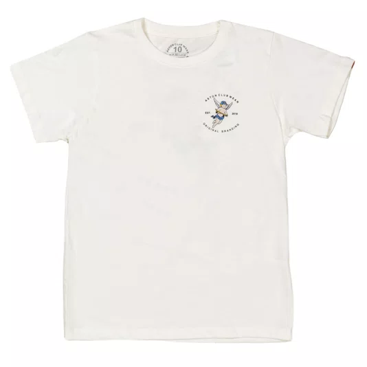 Camiseta Aston Angel Infantojuvenil Off White