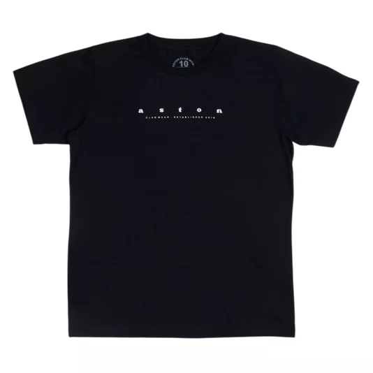 Camiseta Aston Apart Infanto Juvenil Preto