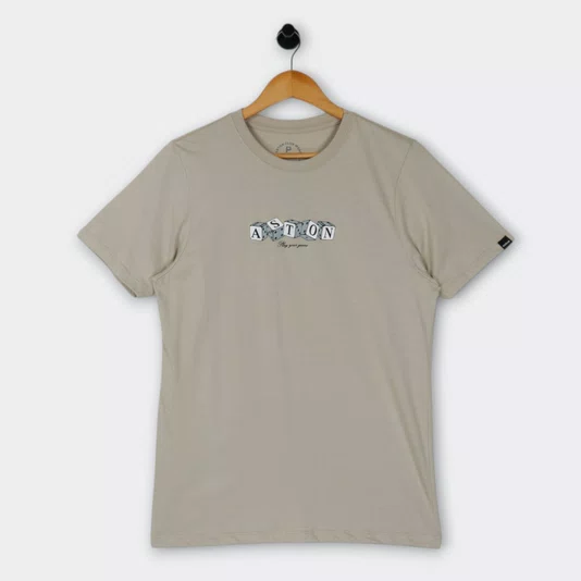 Camiseta Aston Dice Areia
