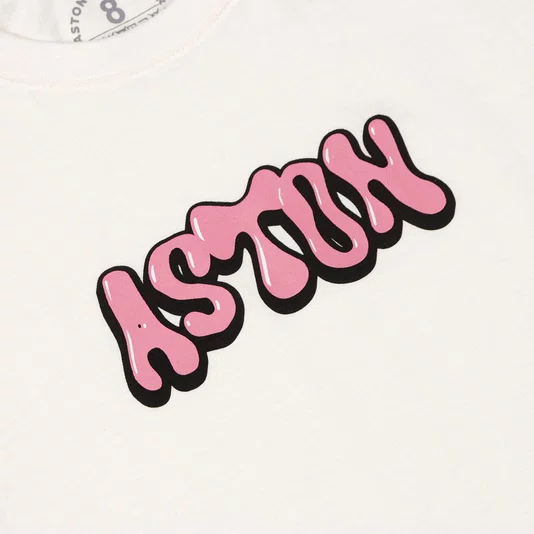 Camiseta Aston Gum Infantojuvenil Off White