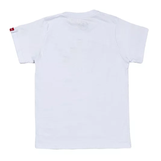 Camiseta Aston Yakult Infantojuvenil Branco