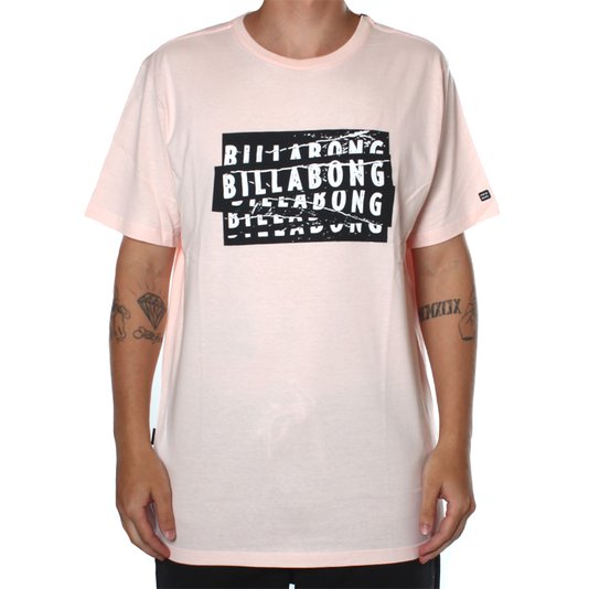 Camiseta Billabong Slappy Rosa