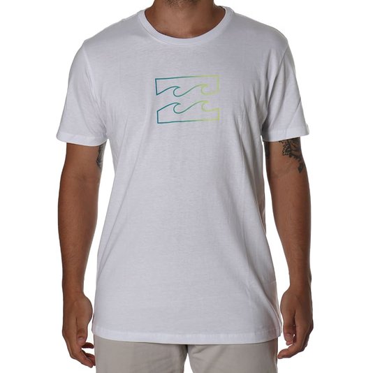 Camiseta Billabong Tem Wave Branco