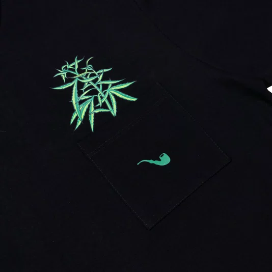 Camiseta Blaze Manga Rosa Preto