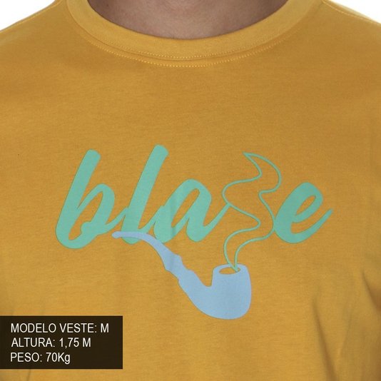 Camiseta Blaze Supply Smoke Amarelo