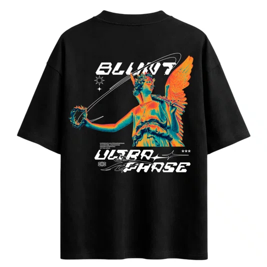 Camiseta Blunt Over Flariel Preto