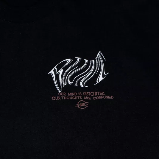 Camiseta Blunt Oversize Gleam Preto