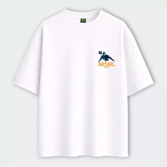 Camiseta Blunt Oversized Copa Do Mundo Branco
