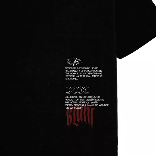 Camiseta Blunt Oversized Delusory Preto