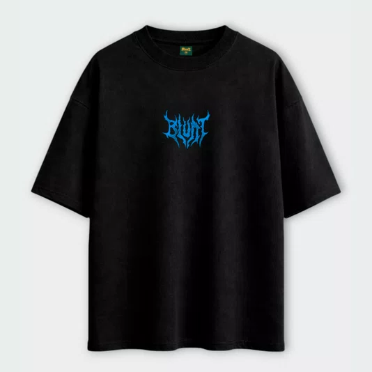 Camiseta Blunt Oversized Garrincha Preto