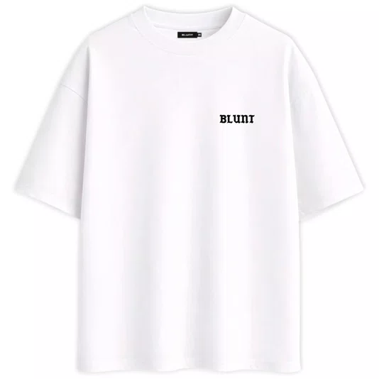 Camiseta Blunt Oversized Petals Branco