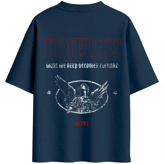 Camiseta Blunt Oversized Timeless Azul Marinho
