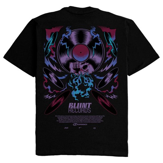 Camiseta Blunt Oversized Vinyl Preto