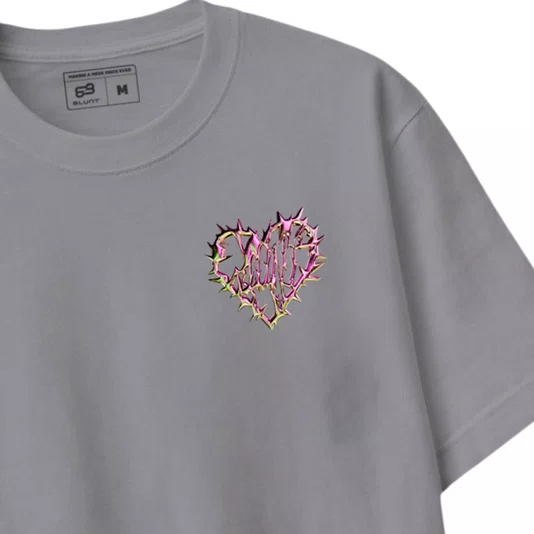 Camiseta Blunt Premium Ironheart Cinza