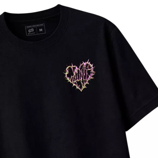 Camiseta Blunt Premium Ironheart Preto