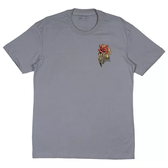 Camiseta Blunt Scorpion Flower Cinza