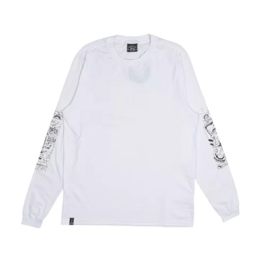 Camiseta Child All Day All Night M/L Branco