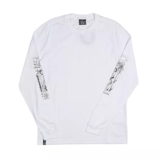 Camiseta Child All Day All Night M/L Branco