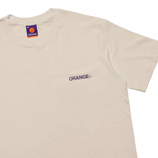 Camiseta Orange Core Glob Bege